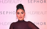 Huda Kattan attends the Sephora x Huda Beauty – Pink vs Peach KSA at Sidra Arts on January 16, 2024 in Riyadh, Saudi Arabia. (Cedric Ribeiro/Getty Images for Huda Beauty via JTA)